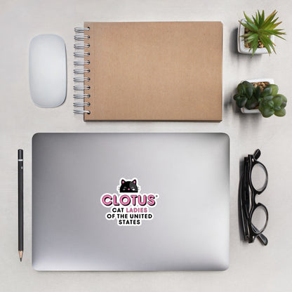 CLOTUS: Decal Black Cat