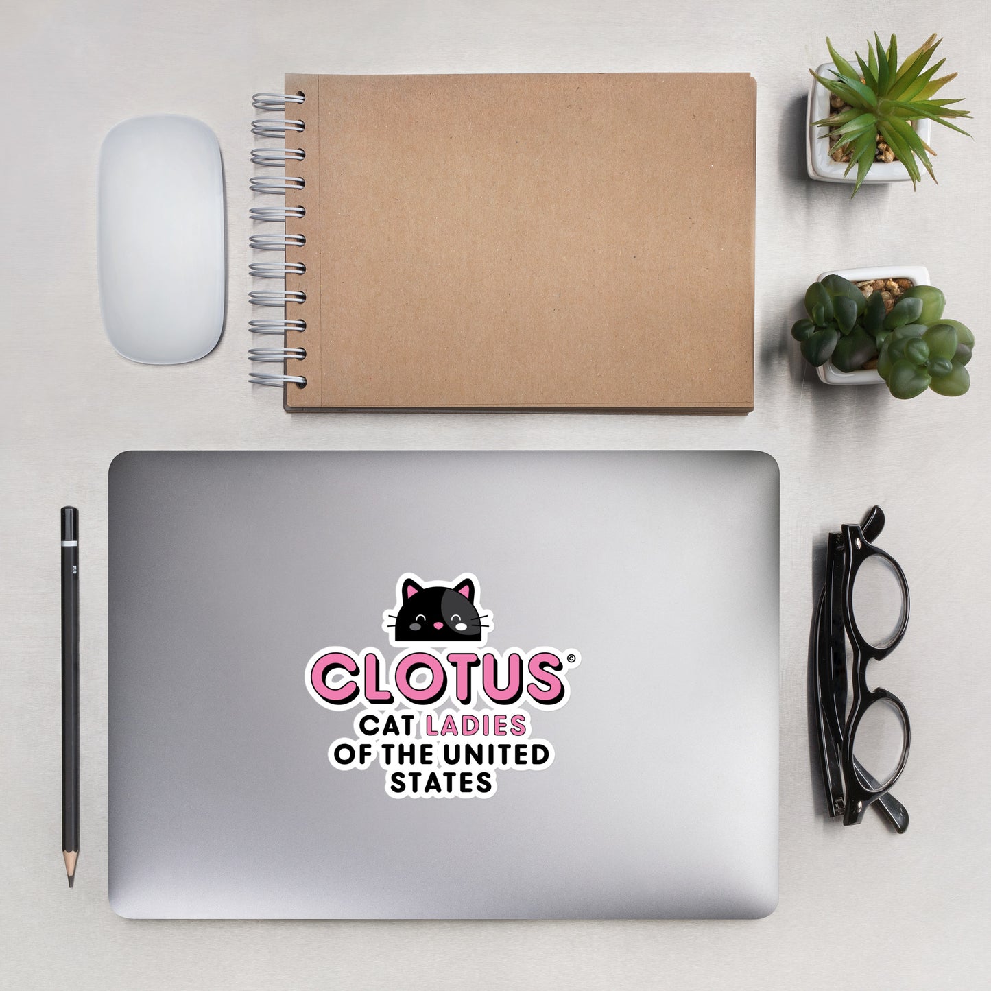 CLOTUS: Decal Black Cat