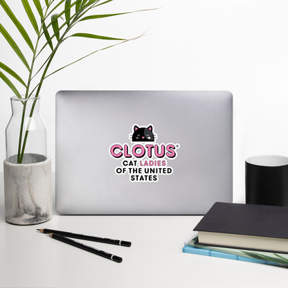 CLOTUS: Decal Black Cat