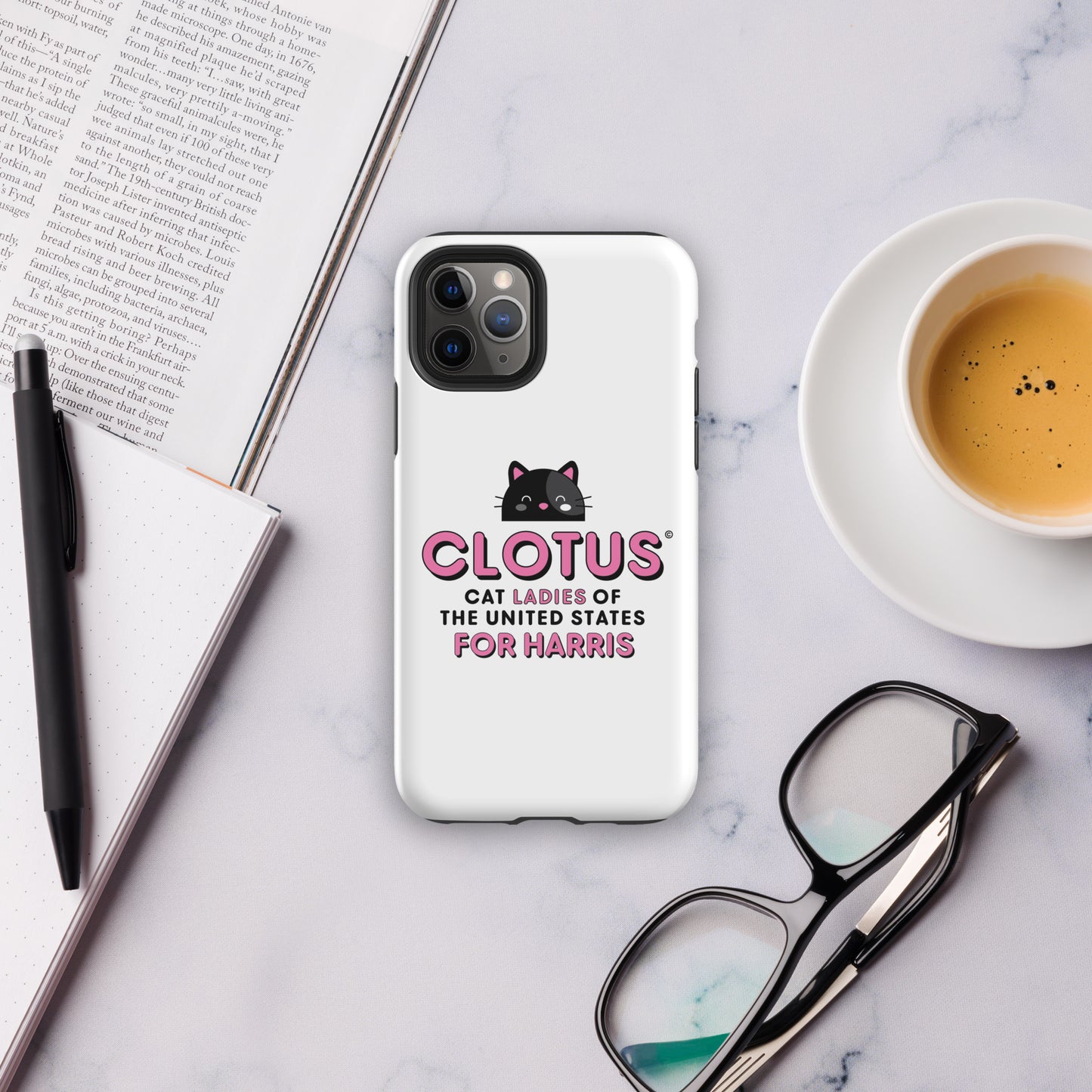 CLOTUS Iphone Case (White)