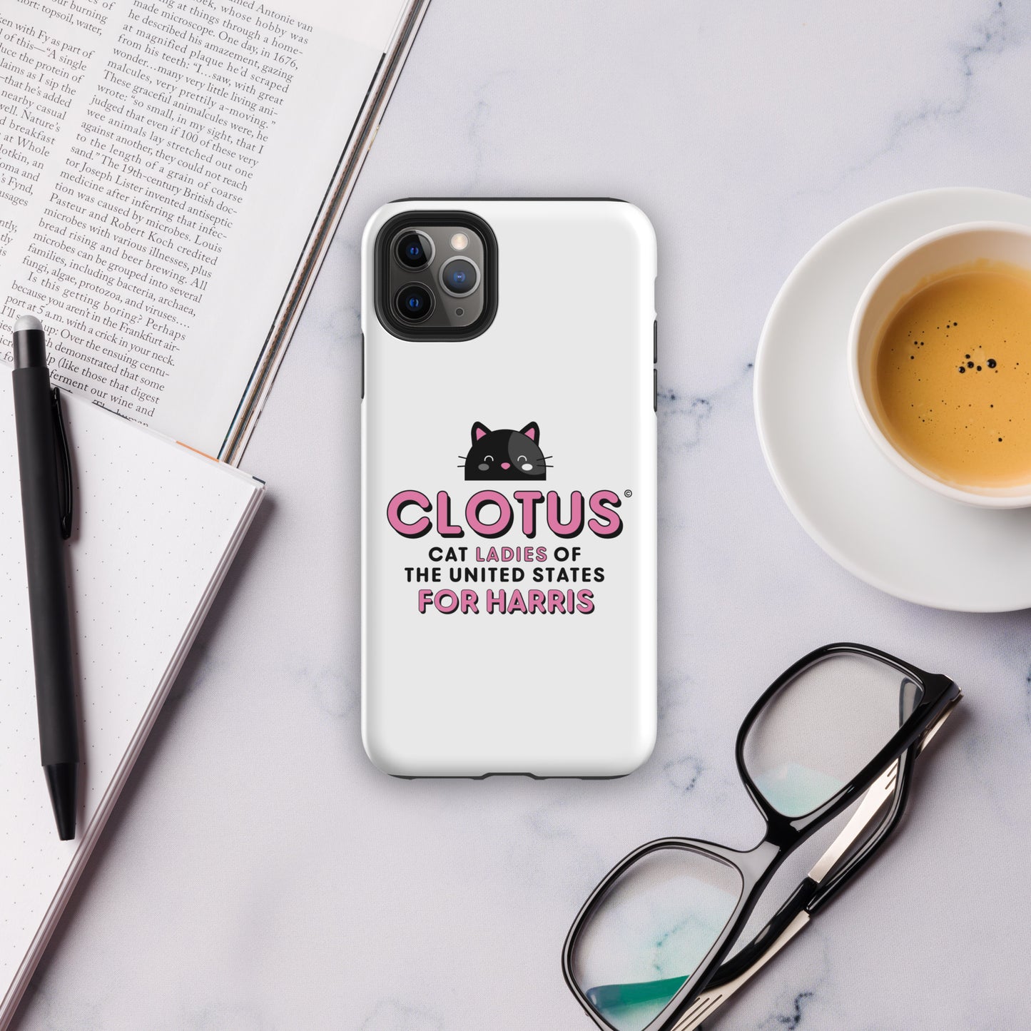 CLOTUS Iphone Case (White)