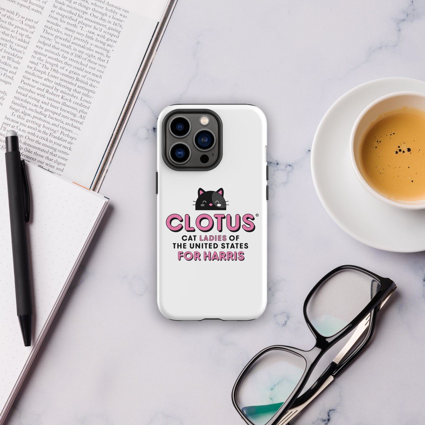 CLOTUS Iphone Case (White)