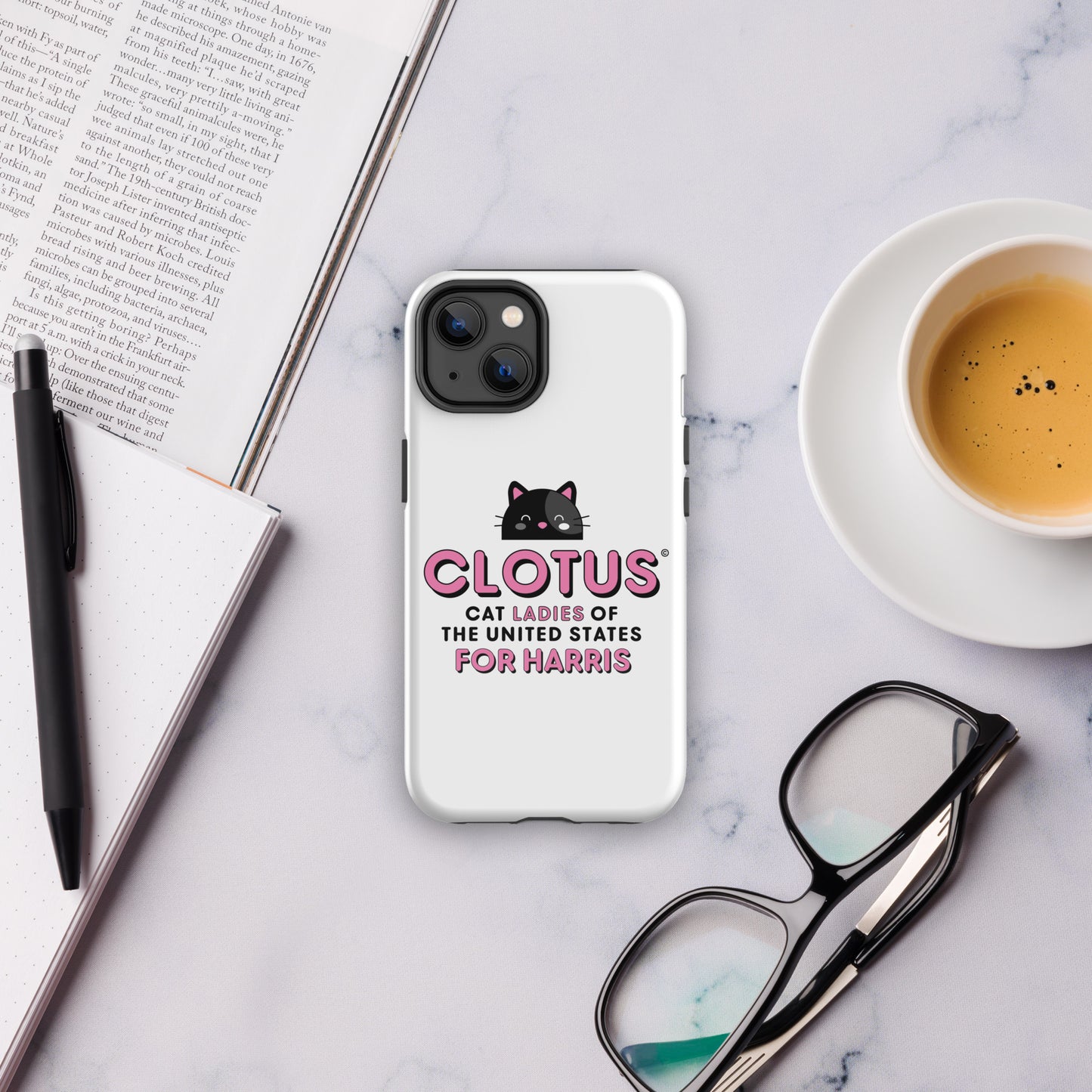 CLOTUS Iphone Case (White)