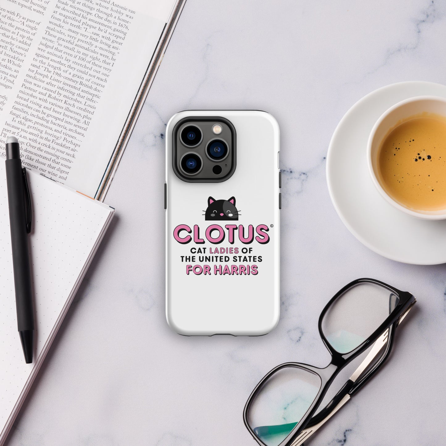 CLOTUS Iphone Case (White)