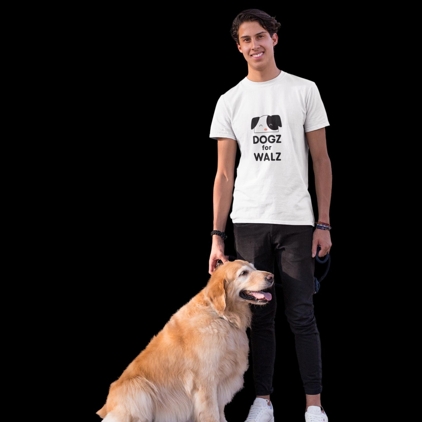 DOGZ for WALZ - unisex white tee