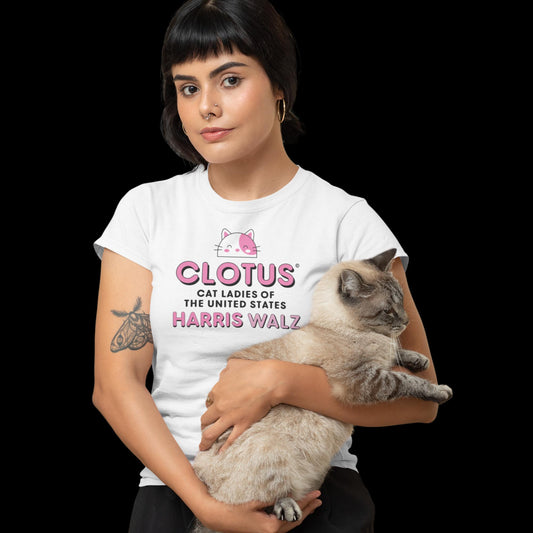 CLOTUS - HARRIS/WALZ Women's Tee White