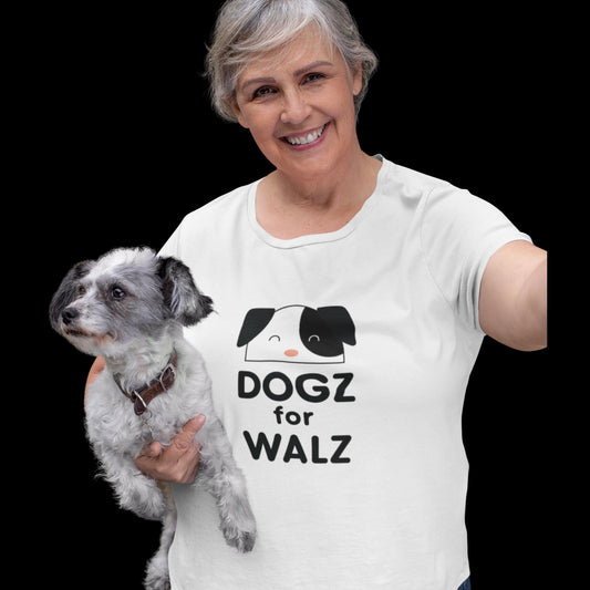 DOGZ for WALZ women's tee white