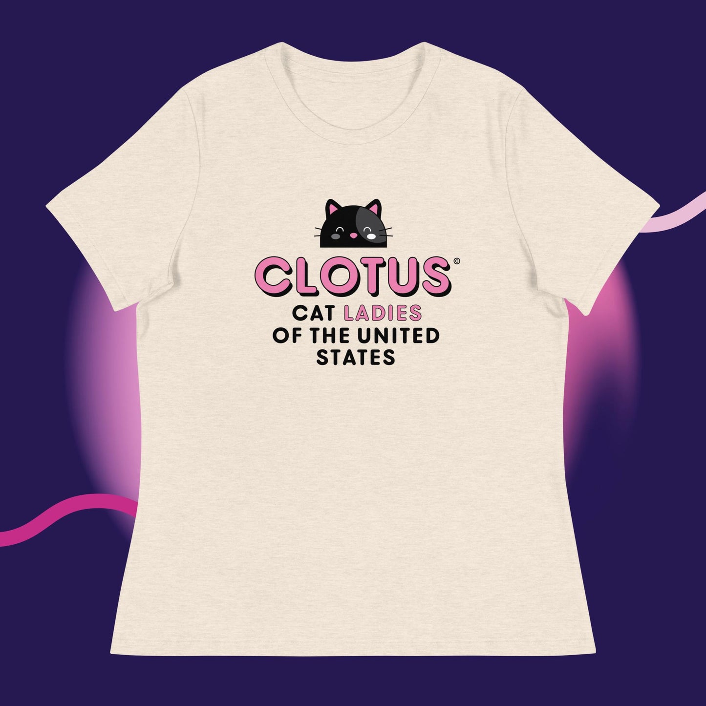 CLOTUS: Cat Ladies of the United States (Women's Tee)