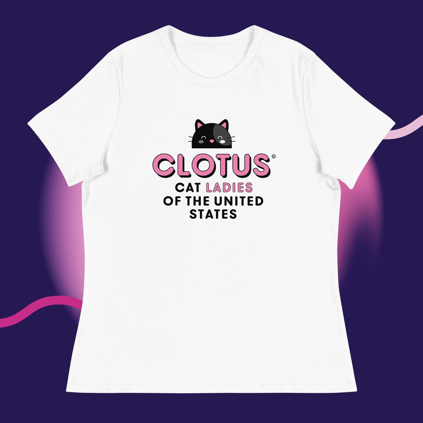 CLOTUS: Cat Ladies of the United States (Women's Tee)